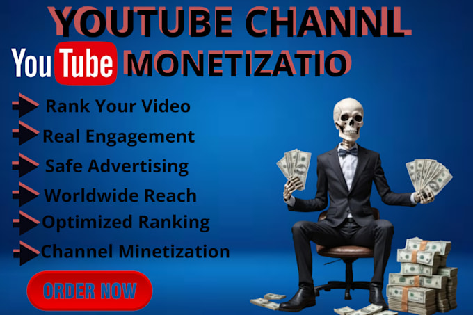 Bestseller - do your youtube channel monetization, subscriber, promotion