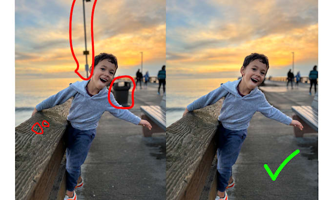 Gig Preview - Fix your photo with photoshop or ai