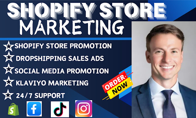 Gig Preview - Do shopify marketing, product research klaviyo marketing to boost shopify sales