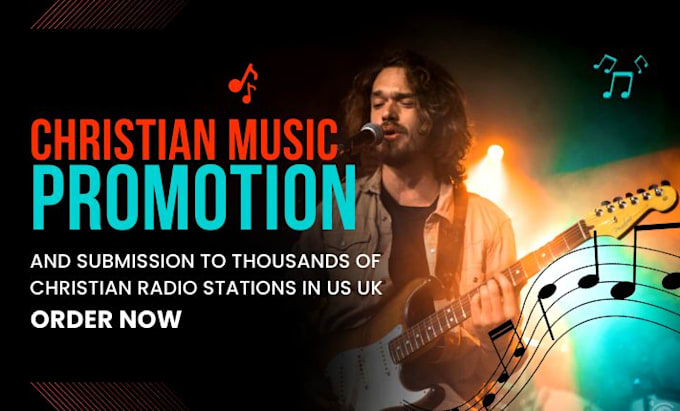 Gig Preview - Submit spin your gospel music to 2000 active christian radio stations in US UK