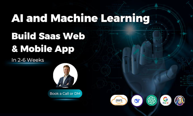 Gig Preview - Develop ai saas, ai web application, ai app, ai software with chatgpt openai