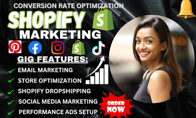 Gig Preview - Shopify dropshipping cro audit marketing store optimization for conversion