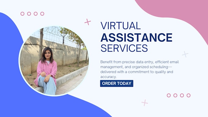 Gig Preview - Professional virtual assistant for your business