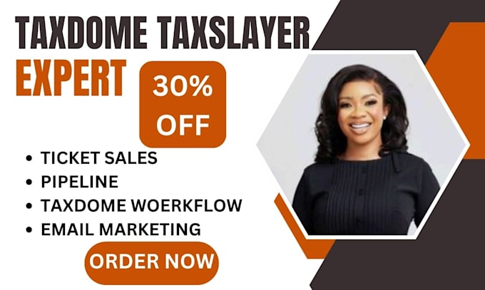 Gig Preview - Expert tax dome  mytax prep taxslayer  cross link setup for seamless tax work