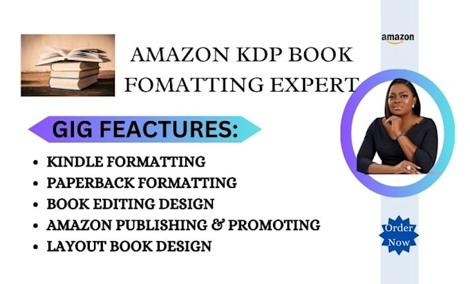 Gig Preview - Do book video, amazon kdp ads ebook promotion book advertising, kdp marketing