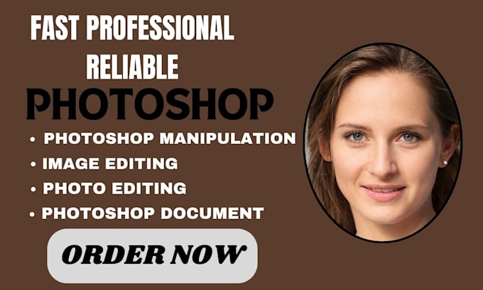 Gig Preview - Do any photoshop editing, photo manipulation, document management, photo editing