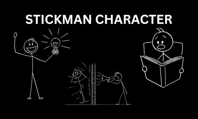 Gig Preview - Draw quality stickman figure animated video