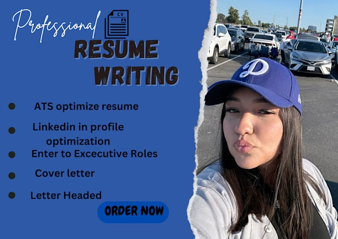 Gig Preview - Write your professional resume writing, cv writing and optimize linkedin