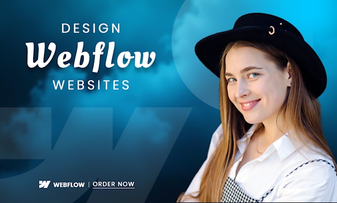 Gig Preview - Design or build custom webflow website