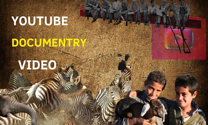 Gig Preview - Create  youtube documentary video and history videos