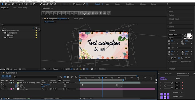 Gig Preview - Do stunning animated text for your videos