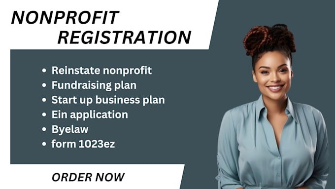 Gig Preview - File reinstate your nonprofit 501c3 1023ez form 990 form 1040 byelaw, tax exempt