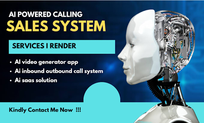 Gig Preview - Do ai saas voice system, ai realistic video generator, ai avatar chatbot, gen ai