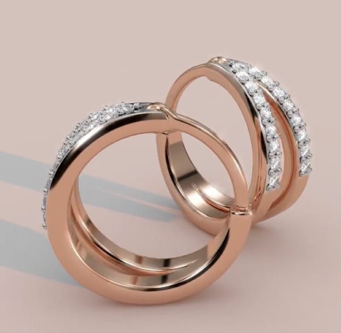 Gig Preview - Jewelry animation 3d jewelry cgi 3d jewery design 3d diamond animation