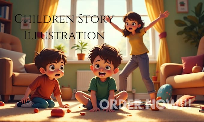 Bestseller - offer imaginative and unique illustration services for childrens storybooks