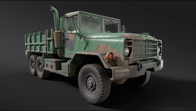 Gig Preview - Model 3d military tank, photorealistic rendering, 3d wheel, ue5 vehicle, 3ds max