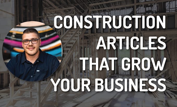 Bestseller - write your construction industry articles