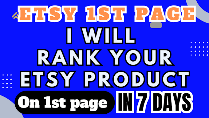 Bestseller - do etsy shop promotion to rank etsy product on first page