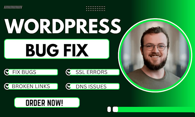 Bestseller - fix wordpress errors, wordpress bug fix, fix wordpress issues with debugging