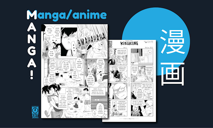 Gig Preview - Draw a manga anime