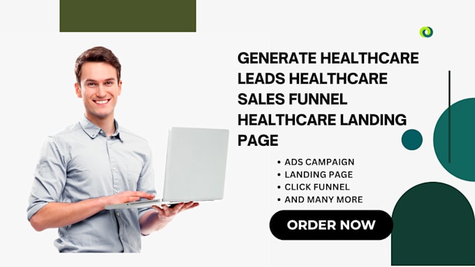 Gig Preview - Generate healthcare leads healthcare sales funnel healthcare landing page