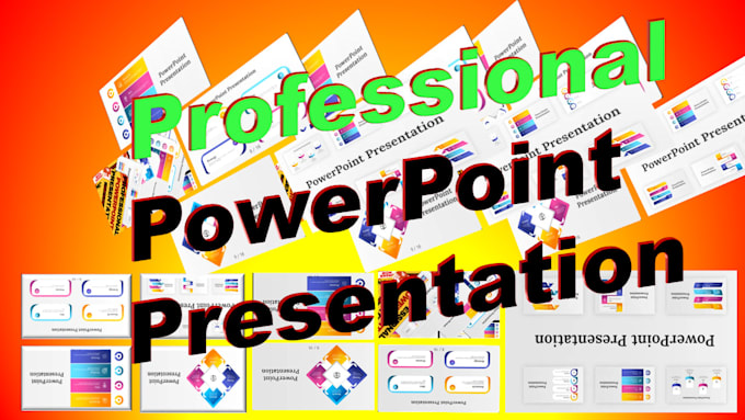 Gig Preview - Design a stunning powerpoint presentation or investor pitch deck