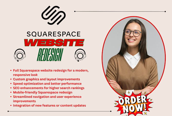 Gig Preview - Do squarespace website redesign squarespace website redesign squarespace website