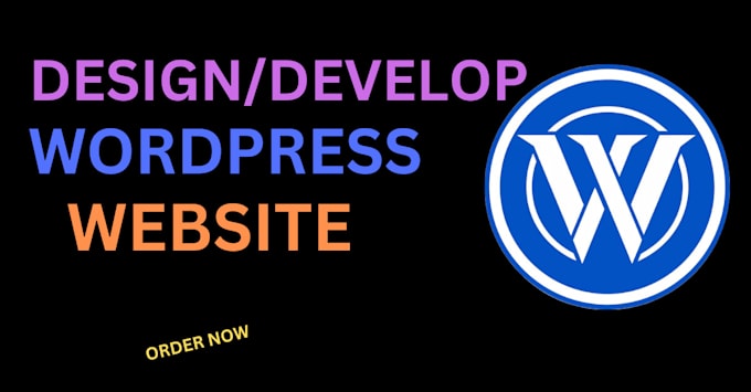 Gig Preview - Create, rebuild or redesign wordpress website or business website design