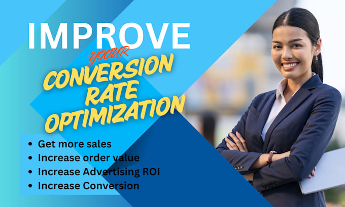 Gig Preview - Increase website conversion rate website cro audit, wix, shopify, wordpress cro