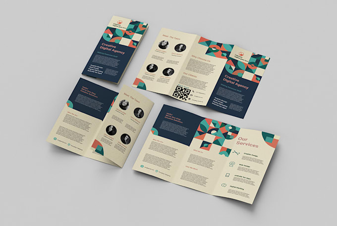 Gig Preview - Do custom trifold brochure