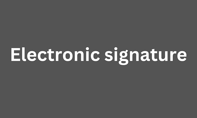 Bestseller - do electronic signature for you