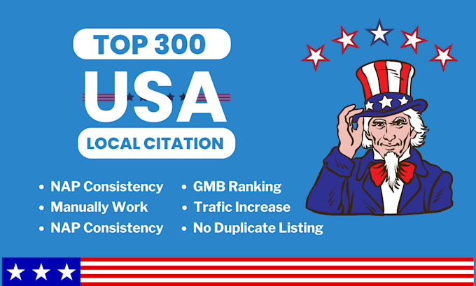 Bestseller - do 300 USA local citations and directory submission