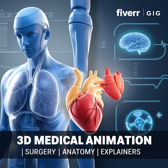 Bestseller - do 3d medical animation video, 3d anatomy animation video, 3d surgery animation