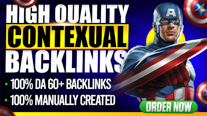 Gig Preview - Do 30 premium high quality contexual backlinks da 60 to 100