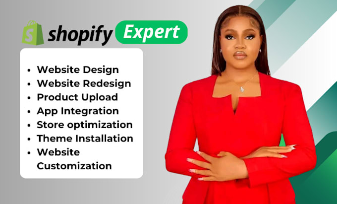 Gig Preview - Design a high converting shopify website shopify store redesign dropshipping