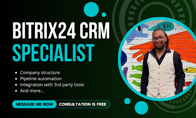 Gig Preview - Competently set up your birtrix24 crm bitrix automation