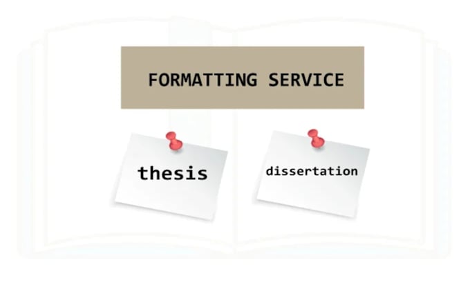 Gig Preview - Fully format or set the layout of your thesis, dissertation or phd