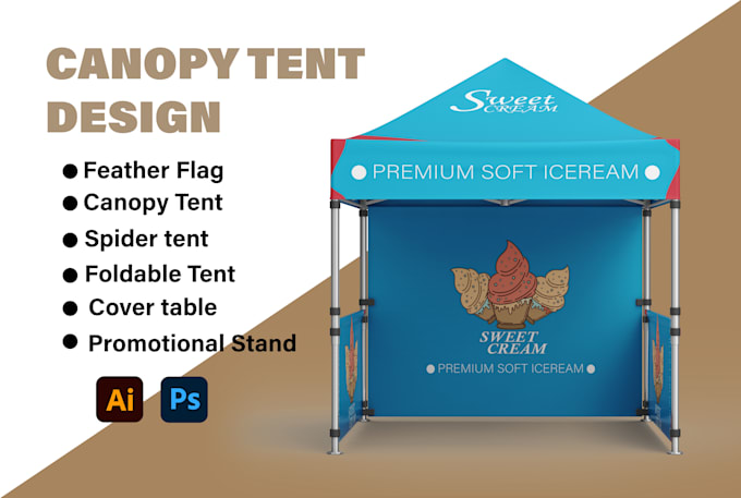 Bestseller - design professional canopy tent, flag design, table cover