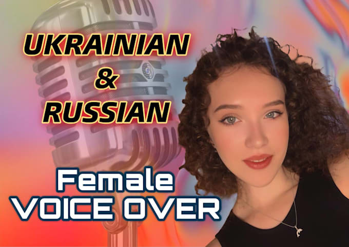 Gig Preview - Record a russian voiceover