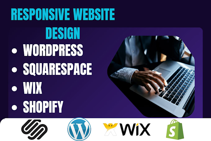 Gig Preview - Design redesign squarespace wordpres website build wordpress squarespace website