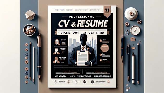 Gig Preview - Make expert CV and resume writing