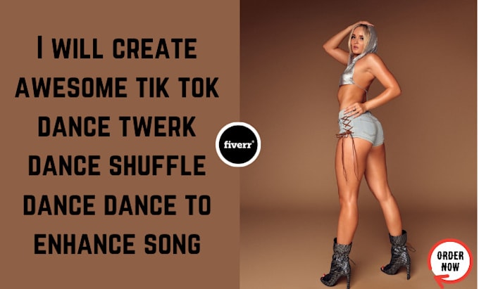 Gig Preview - Create awesome tik tok dance twerk dance shuffle dance dance to enhance song