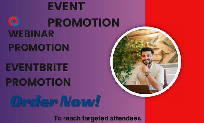 Gig Preview - Professionally promote your webinar and market your event to boost attendees