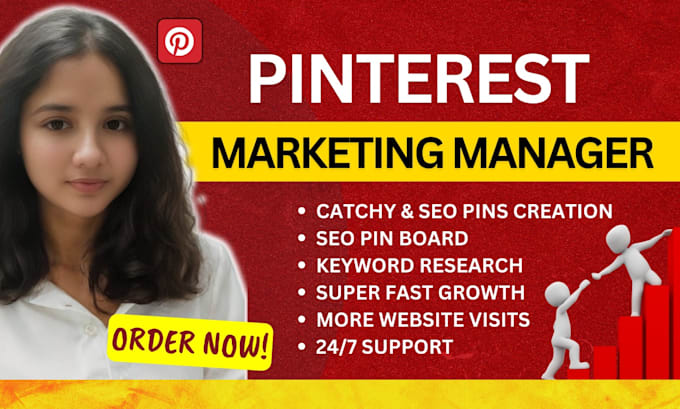 Bestseller - be your pinterest marketing manager and content creator