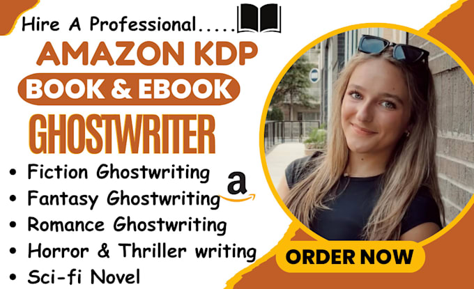 Bestseller - do fantasy fiction ghostwriting, sci fi ghostwriting, romance and horror writer