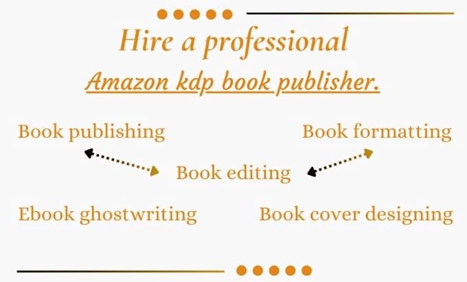 Gig Preview - Do book formatting amazon kdp book layout book publishing ebook design