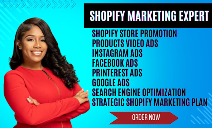 Gig Preview - Do shopify marketing shopify promotion shopify SEO to boost shopify sales