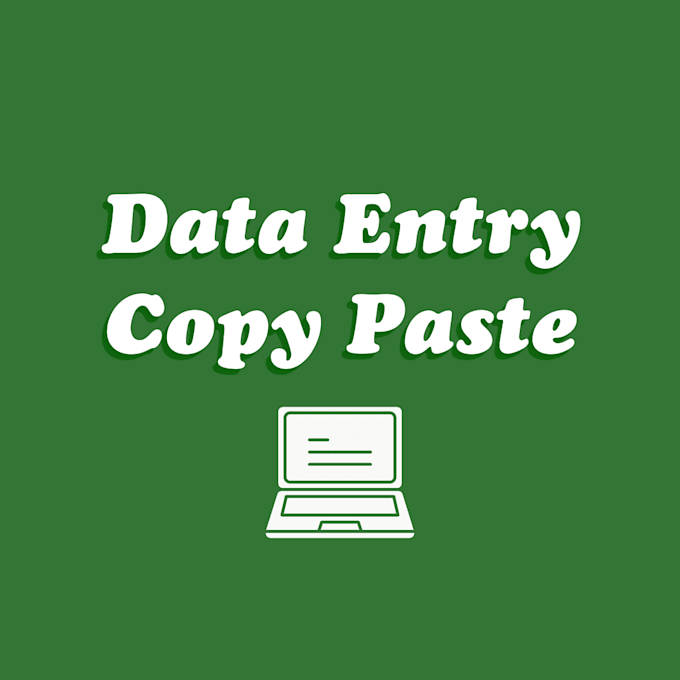 Gig Preview - Fast accurate data entry and copy paste work