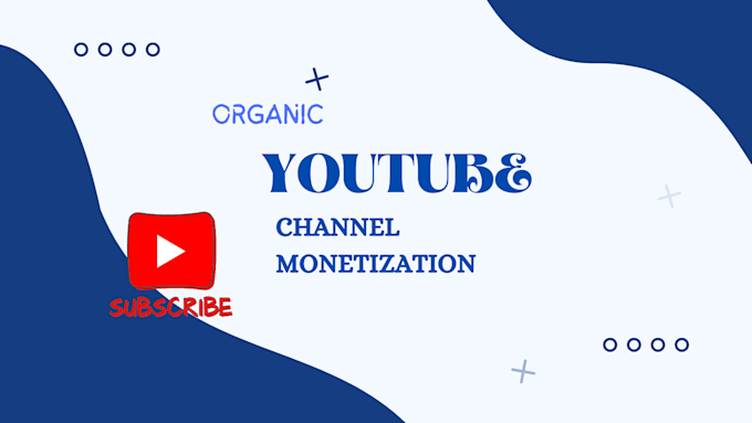 Gig Preview - Do organic youtube video or channel promotion for monetization