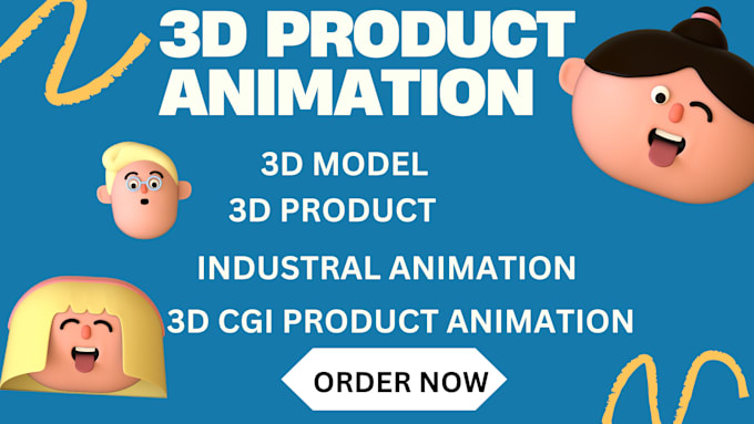 Gig Preview - Draw detailed 3d models with product animation and rendering cgi industrial